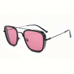 Gafas de Sol Cuadradas Steampunk de Metal Punk Retro de Moda para Hombre y Mujer, Protección UV400, Novedad 2020, Gran Venta - Product Image 2