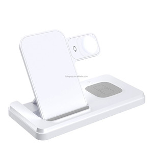 Bán Chạy Nhất 15W Có Thể Gập Lại 3-Trong-1 Không Dây Sạc Trạm Qc3.0 <span class=keywords><strong>Pd</strong></span> Chức Năng Cho Phòng Ngủ Văn Phòng Nhà 5V/2A 9V/2A Đầu Ra - Product Image 3