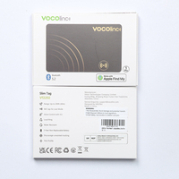 Vocolinc FindMy MFI Certified Slim NFC Wallet Tracker GPS Prix de Gros Localisateur de Carte Anti-Perte Suivi Intelligent de Cartes de Crédit