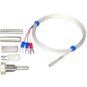 Nhà máy nhiệt kháng bạch kim kháng nhiệt kế PT100 pt1000 cảm biến <span class=keywords><strong>RTD</strong></span> cảm biến nhiệt độ đầu dò dò-200-420 C - Product Image 5