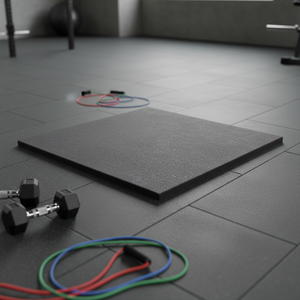 Revêtement de <span class=keywords><strong>sol</strong></span> en <span class=keywords><strong>caoutchouc</strong></span> écologique pour salle de sport, <span class=keywords><strong>tapis</strong></span> d'exercice antidérapant et amortissant pour la <span class=keywords><strong>protection</strong></span> du <span class=keywords><strong>sol</strong></span> de la salle de sport à domicile - Product Image 2