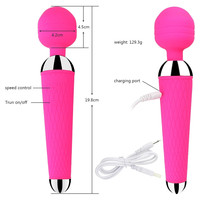 AV Vibrator Sexspielzeug für Frauen 18+ G-Punkt-Massagegerät Leistungsstarker Zauberstab Klitoris-Stimulator Vibrierender Dildo Weibliche Erotikprodukte