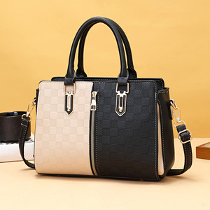 Nuevo Bolso de Mano para Mujer a la Moda con Combinación de Colores, Estilo Europeo y Estadounidense, Gran Capacidad, Bolso Bandolera de un Solo Hombro - Product Image 4