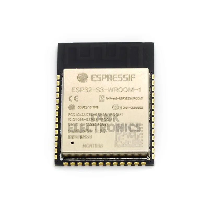 ब्लूटूथ चिप ESP32-S3-WROOM-1-N16R8 rf मॉड्यूल sd विकास बोर्ड 16MB 32bit वाई ब्लूटूथ मॉड्यूल ESP32-S3-WROOM-1-N16R8