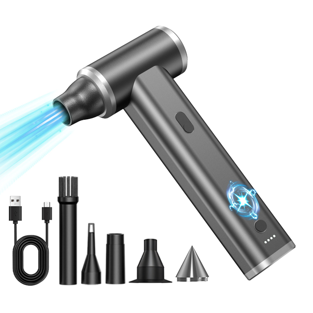 3Gears CE Rohs Dust Spray Cleaner Eco-Friendly Cordless Rechargeable Air Blower Gun Cordless Computer Electric air duster
