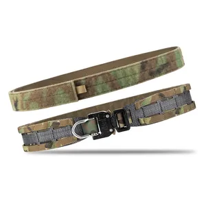 <span class=keywords><strong>Ceinture</strong></span> tactique KRYDEX <span class=keywords><strong>deux</strong></span>-en-un Mrco 1,7 pouces à boucle métallique à dégagement rapide, <span class=keywords><strong>ceinture</strong></span> en nylon avec <span class=keywords><strong>ceinture</strong></span> intérieure - Product Image 1