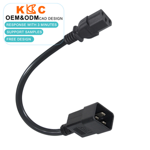 สายไฟ C20 ถึง C19 10A 125V 6FT 18AWG สีดำสำหรับเครื่องพิมพ์จอภาพพีซี - Product Image 4
