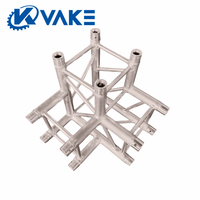 Système de support au sol en treillis double couche en alliage d'aluminium robuste et portable pour équipement d'éclairage de scène et événements de concerts en plein air