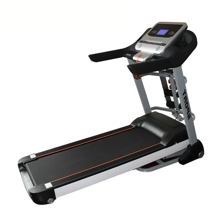 Lijiujia-cinta de correr eléctrica plegable, máquina semicomercial de alta resistencia para ejercicio físico, 15% cinta de correr inclinada