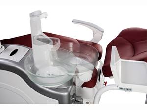 Sillón Dental Eléctrico de Cuero Giratorio para Zurdos con Escupidera de Cerámica Giratoria, Económico - Product Image 5