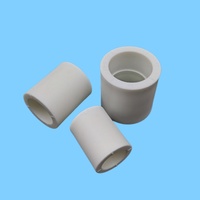 Entretoise en PTFE blanc anti-corrosion à prix d'usine, jeu de rondelles creuses pour joints d'arbre en plastique