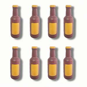 Pelotas Antiestrés Personalizadas con Logotipo, en Forma de Botella de Cerveza, Material PU, Espuma - Product Image 5