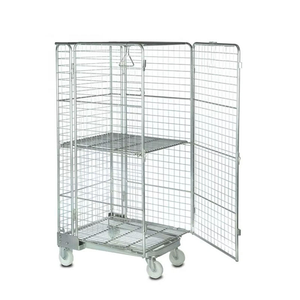 Zenda 500kg giặt giao thông vận tải lưu trữ thép làm tổ gấp cán Lồng Lưới CuộN <span class=keywords><strong>container</strong></span> - Product Image 5