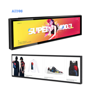 Negozio di cosmetici Display della hall da 43.9 pollici <span class=keywords><strong>Monitor</strong></span> della barra estensibile LCD commerciale Stretch Bar Widescreen <span class=keywords><strong>Digital</strong></span> <span class=keywords><strong>Signage</strong></span> - Product Image 1