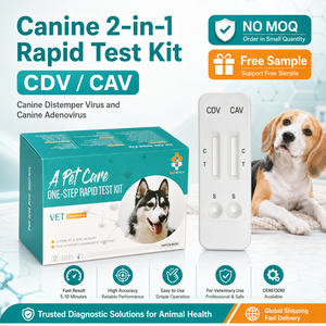 Kit de test de <span class=keywords><strong>grossesse</strong></span> canin RLN Relaxine vétérinaire, kit de diagnostic rapide pour chien en <span class=keywords><strong>une</strong></span> étape, boîte de 10 pièces - Product Image 2