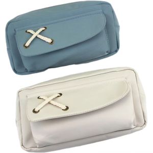 Caja de lápices de cuerda de cáñamo crema personalizada fabricantes estuche de lápices estilo <span class=keywords><strong>Instagram</strong></span> para niños - Product Image 1