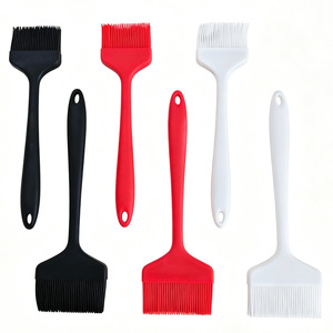 Silicone Oil Brush Long Handle Heat Resistance For <b>BBQ</b> Baking Cooking Tool - Product Image 3