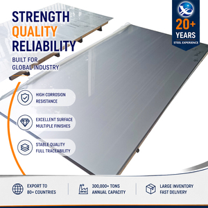 High Quality Factory Price Polishing 317L Embossed Cold Rolled 4.0mm 1000mm EN 10088 Stainless Steel Sheet - Product Image 1