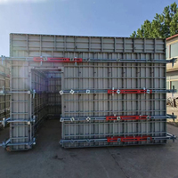 Coffrage en acier allié Q700 haute résistance réutilisable 300 fois pour la construction de murs en béton