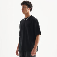 T-shirt surdimensionné 100% coton de haute qualité pour hommes T-shirt imprimé avec logo personnalisé T-shirt à épaules tombantes vierge OEM