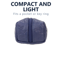 Porte-clés en cuir PU pour femme, petite pochette zippée pour pièces de monnaie, vente en gros à l'exportation