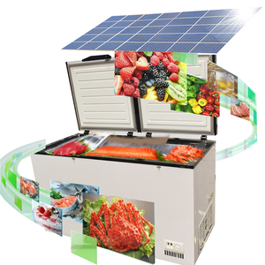12 DC Factory Price Refrigerator Quality Assurance Ice Cream Deep <b>Freezer</b> Frozen Chest Solar Fridge - Product Image 4