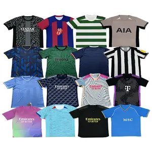 Treino Design Futebol Jersey Alta Qualidade Preto Laranja Futebol Uniforme Set Team Training Football Wear