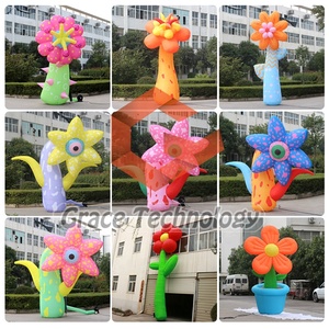 Modèle <span class=keywords><strong>de</strong></span> ballons gonflables personnalisés en forme <span class=keywords><strong>de</strong></span> fleur <span class=keywords><strong>de</strong></span> lotus éclairés par LED pour discothèque - Product Image 2