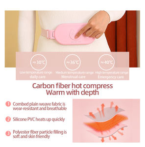 2025 новая флагманская модель, интеллектуальный розовый кот, теплый дворцовый пояс для живота и матки, Вибрационный пояс для талии - Product Image 4