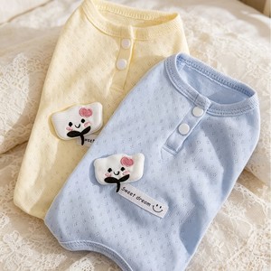 Ropa Transpirable para Mascotas, Bata Quirúrgica para Gatos, Diseño Animal Azul, Traje Postoperatorio para Esterilización - Product Image 4