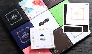 Di lusso personalizzato stampato per carta magica foglio di stampaggio goffratura imballaggio per barrette di cioccolato barretta di cioccolato-cibo sicuro per laminazione opaca - Product Image 6