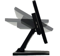 Terminal de point de vente Android Edobbo, écran tactile capacitif 10 points de 15,6 pouces, boîtier métallique, processeur RK3566, 4/8/16 Go de RAM et 128 Go de SSD, noir