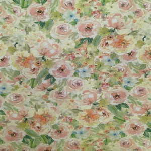 Tissu en Chiffon 100% Polyester Personnalisé, Respirant, à Petits Motifs Floraux pour Robes et Blouses d'Été pour Filles et Femmes - Product Image 4
