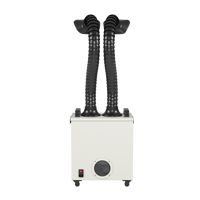 Ruiwan RE230 Rotation Bouton Double Ports Fer Industriel À Souder Laser Marquage Extracteur De Fumée Machine