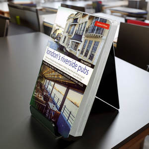 <span class=keywords><strong>Support</strong></span> de <span class=keywords><strong>chevalet</strong></span> d'affichage de livre monobloc en acrylique noir sur mesure plaques de lucite ou <span class=keywords><strong>support</strong></span> de sac à main - Product Image 5