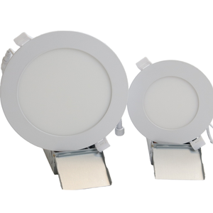 ETL 울트라 슬림 4 인치 <span class=keywords><strong>LED</strong></span> 매입형 통 3CCT 5CCT 조정 가능한 패널 조명 810lm 주방용 9W 전원 - Product Image 1