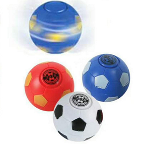 Spinner de Dedo Unisex de Plástico de 55 mm, Diseño de Mini Balón de Fútbol, Juguete Giratorio Antiestrés para Escritorio, Marca QF - Product Image 3
