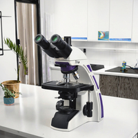YJ-2016 Series China Manufacturer Electron Digital 4x Phase Contrast Biological Trinocular Microscope Manual Focus