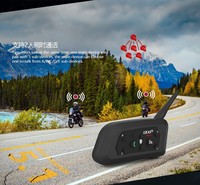 Casque de moto ouvert ZOOMLON ABS avec intercom et technologie V6Pro pour les sports de plein air