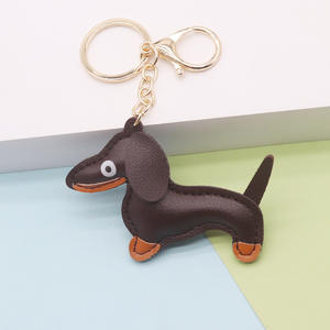 Llavero <span class=keywords><strong>de</strong></span> Cuero Multicolor <span class=keywords><strong>de</strong></span> Alta Calidad, Diseño <span class=keywords><strong>de</strong></span> Dibujos Animados, <span class=keywords><strong>Mini</strong></span> Dachshund, para Mi Hija, <span class=keywords><strong>Venta</strong></span> Caliente 2026 - Product Image 6
