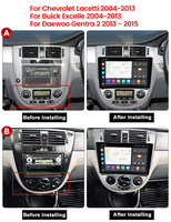 Sistema de audio multimedia para coche MEKEDE M6 PRO Android QLED para Chevrolet OPTRA BUICK EXCELLE 2004 2013