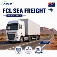 Service d'expédition rapide de conteneurs LCL + Express par voie maritime, origine Guangdong, manutention de marchandises dangereuses, Chine-Melbourne, livraison gratuite