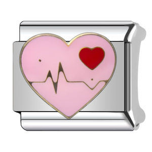 Bracelets à breloques italiennes anti-ternissement, motif cœur d'amour, pour la Saint-Valentin et la Fête des Mères 2026, vente en gros, assortiment - Product Image 3