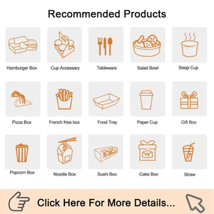 Caja de Papel Personalizada para Shawarma, Tacos, Papas Fritas, Rollos de Pollo, Fabricante y Proveedor, Diseño de Grado Alimenticio, Caja de Papel para Kebab - Product Image 6