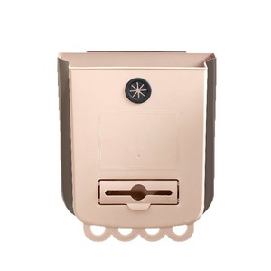 Kitchen Wall Mounted Trash Can <b>Rectangle</b> Thickening Cabinet Organizer Storage <b>Bin</b> For Waste Collection - Product Image 5