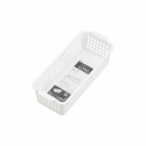 Inomata 517 ventosa cesto lungo soluzione di conservazione bianca - Product Image 1