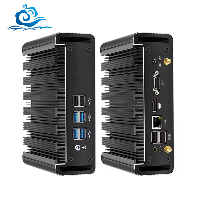 Portable Personal Mini Pc Core I3 I5 I7 2955U HD-MI VGA 4K HTPC Fanless Computadoras Minipc Office Computer