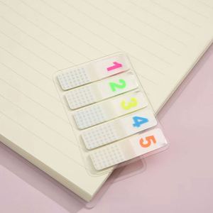 Cute Cartoon Translucent <b>Sticky</b> <b>Notes</b> Index Tabs Student <b>Note</b> Highlight Markers Essential Back-to-School Office Supplies Memo - Product Image 5