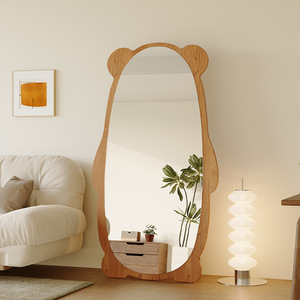 <span class=keywords><strong>Miroir</strong></span> d'habillage pleine longueur d'âge moyen ours en peluche mural grande entrée pour <span class=keywords><strong>miroir</strong></span> de sol de chambre à coucher domestique - Product Image 1