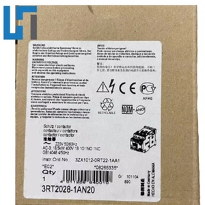 ใหม่คอนแทคเตอร์ดั้งเดิมโมดูล AC-3 3RT2028-1AN20 PLC การเขียนโปรแกรมคอนโทรลเลอร์ 3RT20281AN20 ในสต็อก - Product Image 1